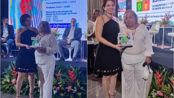 Secretária de Saúde de Assunção do Piauí é homenageada