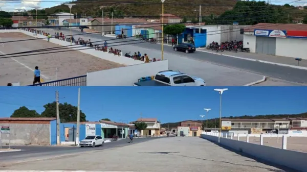 Prefeitura de Assunção do Piauí conclui obra de pavimentação de “Calçadão” no bairro Viana 