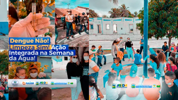 Educação e Saúde em Ação: Mutirão Contra a Dengue com Participação dos Alunos!