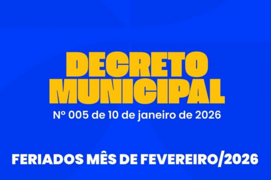 Prefeitura de Assunção do Piauí divulga feriados e ponto facultativo de fevereiro de 2026