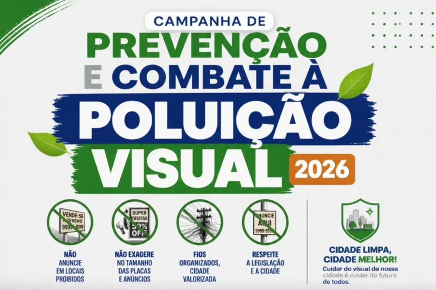 Assunção do Piauí lança campanha de conscientização contra a poluição visual