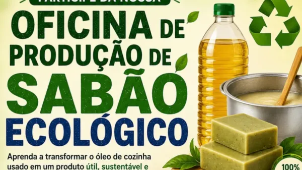 Assunção do Piauí fortalece campanha de reciclagem com oficina de sabão ecológico