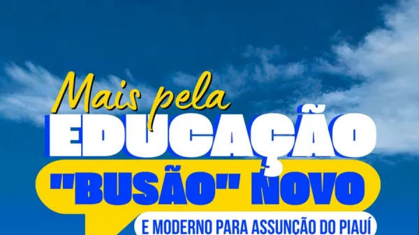 Prefeitura de Assunção do Piauí celebra chegada de novo ônibus escolar